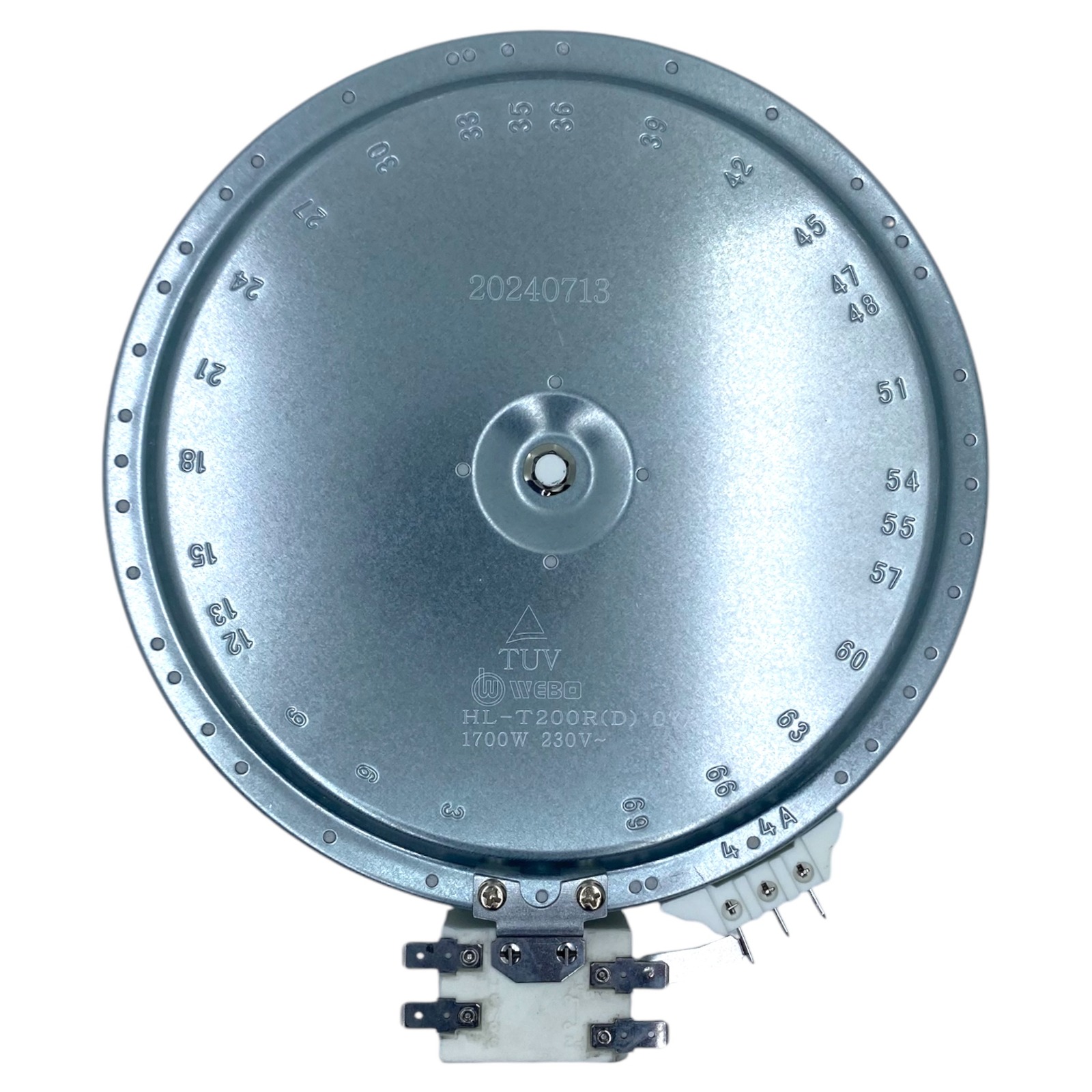 plato de vitroceramica 1700W(D) 200R